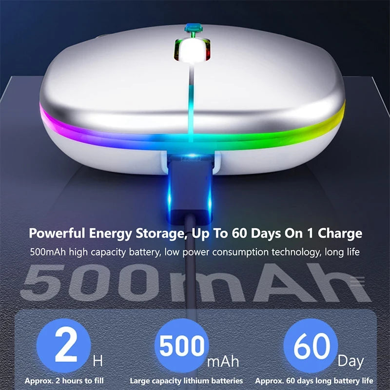 Wireless Rechargeable Bluetooth Mouse
