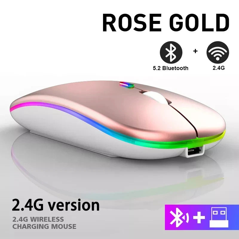 Wireless Rechargeable Bluetooth Mouse