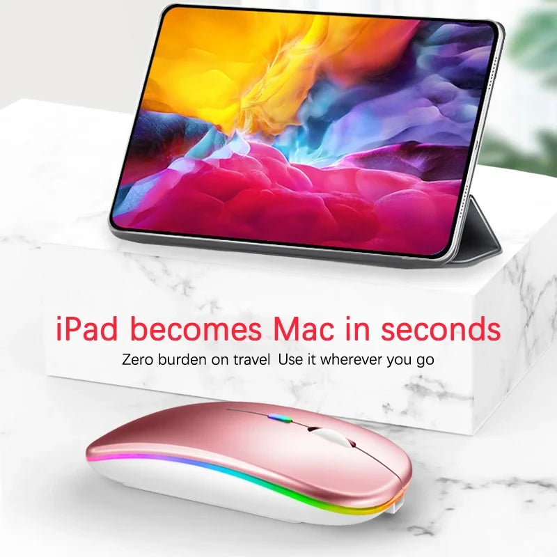 Wireless Rechargeable Bluetooth Mouse