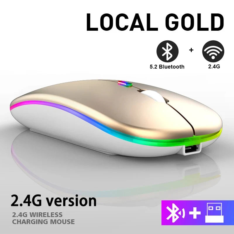 Wireless Rechargeable Bluetooth Mouse